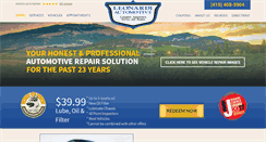 Desktop Screenshot of leonardiauto.com